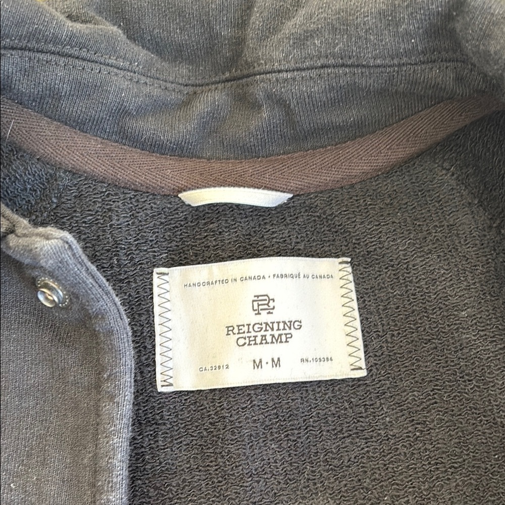 Reigning Champ Black Lightweight Shirt Jacket - Picture 3 of 8
